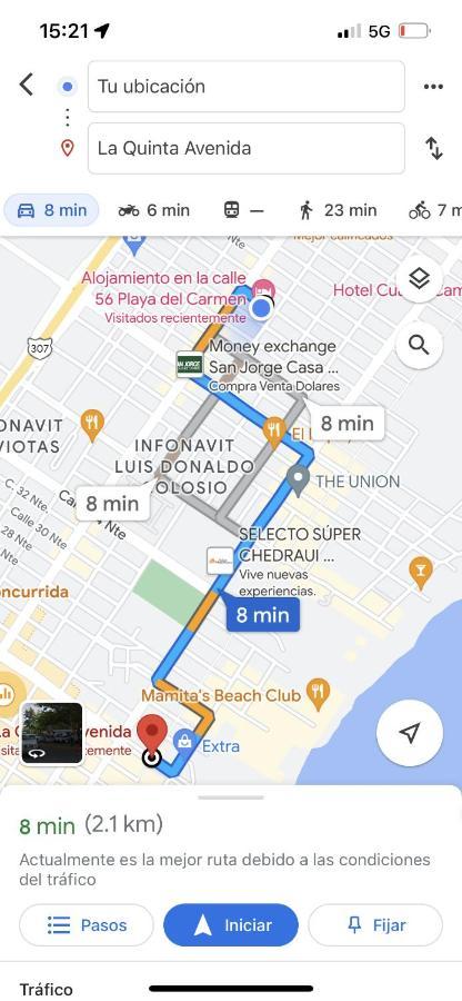 Alojamiento En La Calle 56 Playa Del Carmen Buitenkant foto